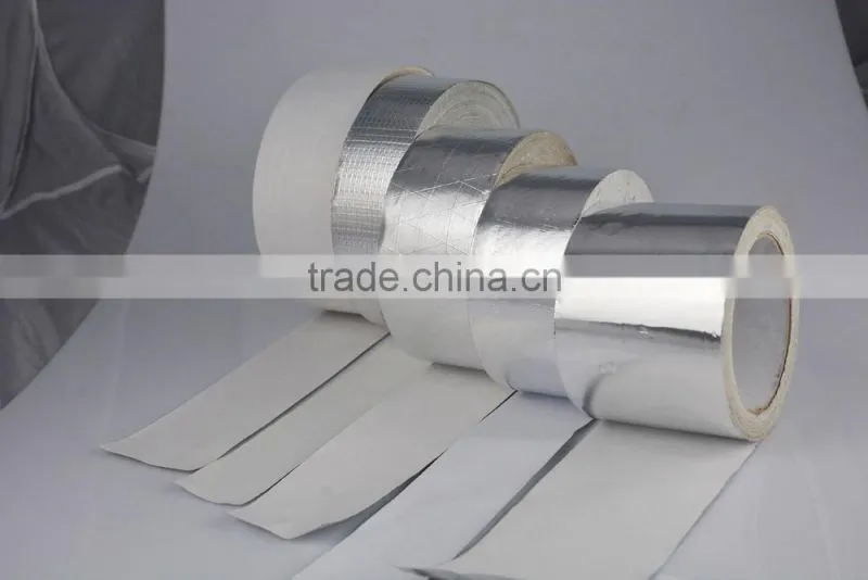 heat resistant sefe adhesive aluminum foil tape for HVAC