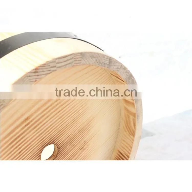 wooden bucket for custom and wholesale