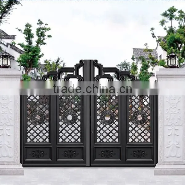 Alibaba Home&Garden Main Gate Designs Modern Aluminum Garden Gate