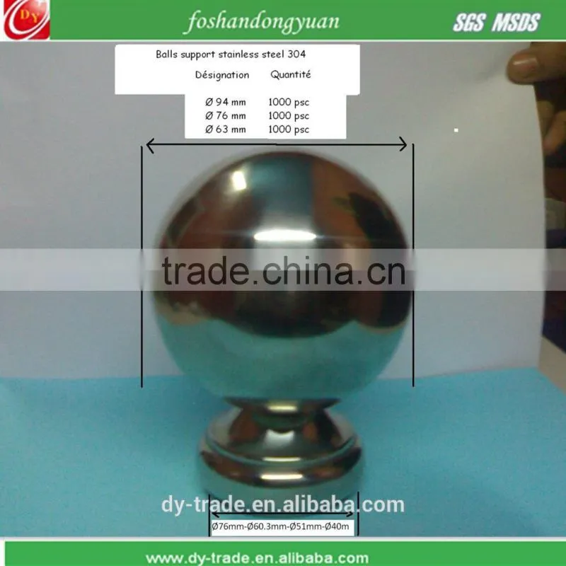 standing metal balls with base 6mm-1000mm