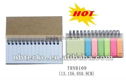 New design Sports man shape Plastic Memo note holder with pen holder
