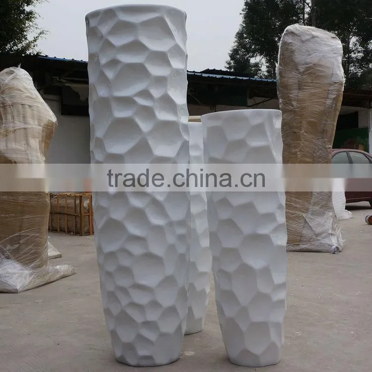 Modern garden pots