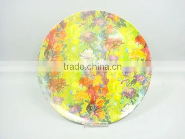 Melamine snack dessert plate for kid children