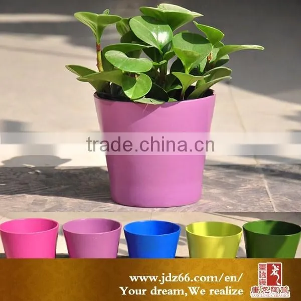 Chinese ceramic garden pots for garden pink