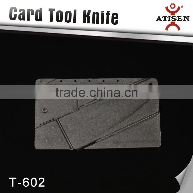 Hot Sale Folding Credit Card Knife Outdoor Survival Camping Multi Tools