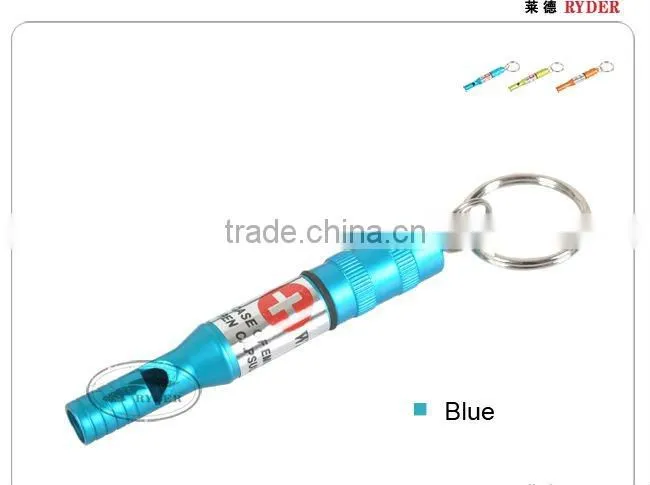 Camping Aluminum Emergency Whistle