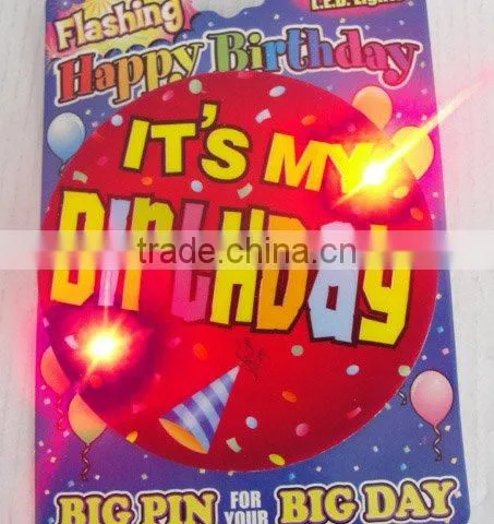 birthday brooch