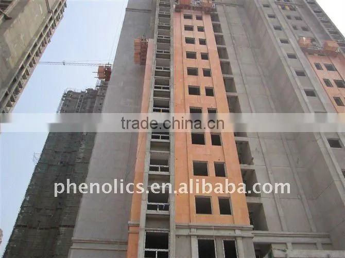 external wall fireproof and insulation phenolic board