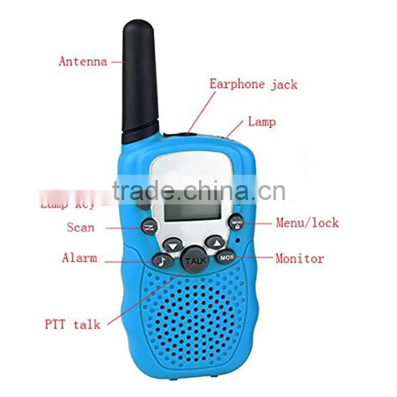 Hot Wholesale China 3km Range Plastic Radio Walkie Talkie Toys for Kids