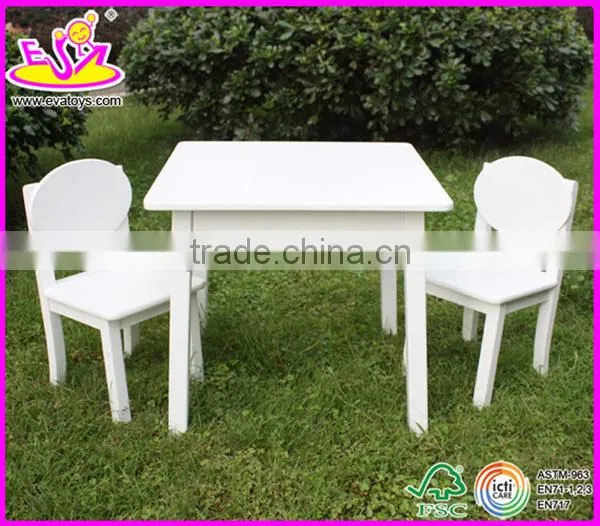 Hot new product for 2015 wooden table and chair,cheap children table and chair set toys,hot sale wooden toy table chair W08G037