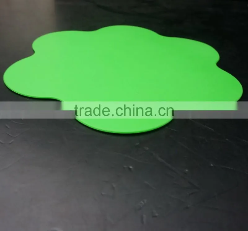 16153 snowflake shape silicone high temperature heat insulation mat