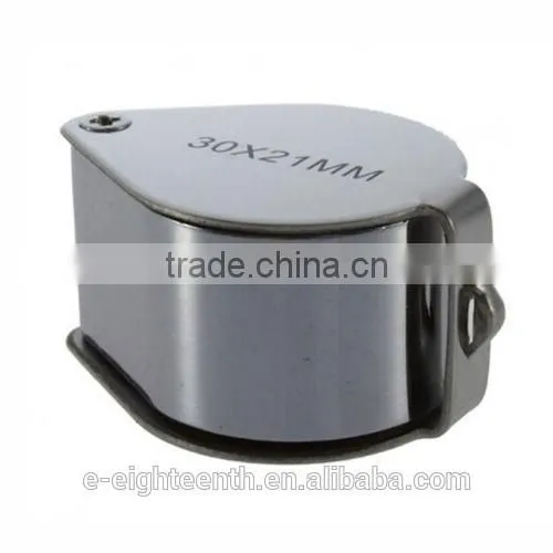 30x 21mm jeweler loupe magnifier magnifying glass
