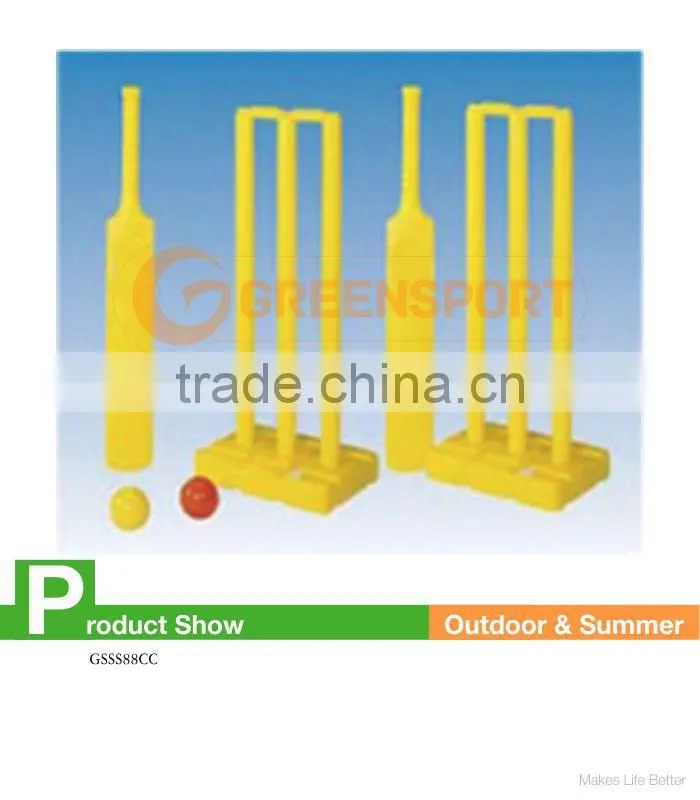 plastic professional cricket set for kids