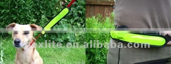 Safety Flashing Velcro Collar Belt Cover