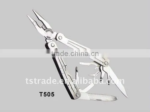 2014 Small multi adjustable tools pliers with knife T1999