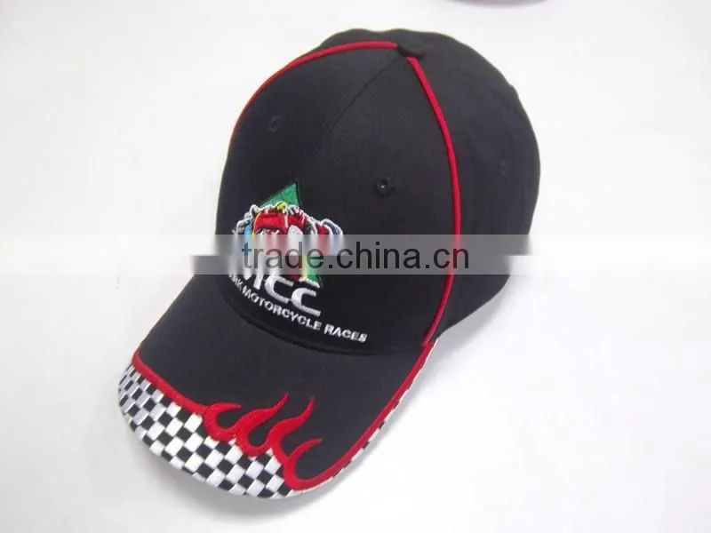 wholesale embroidery sport hat and custom 6 panels sport cap