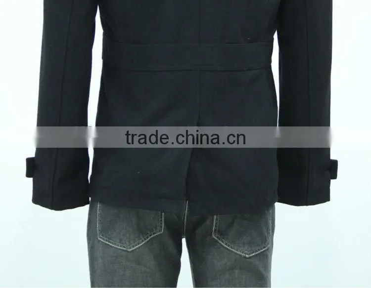 ALIKE 2014 winter men's fake wool foldable windbreaker