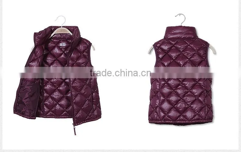 down feather quilted small children bodywarmer