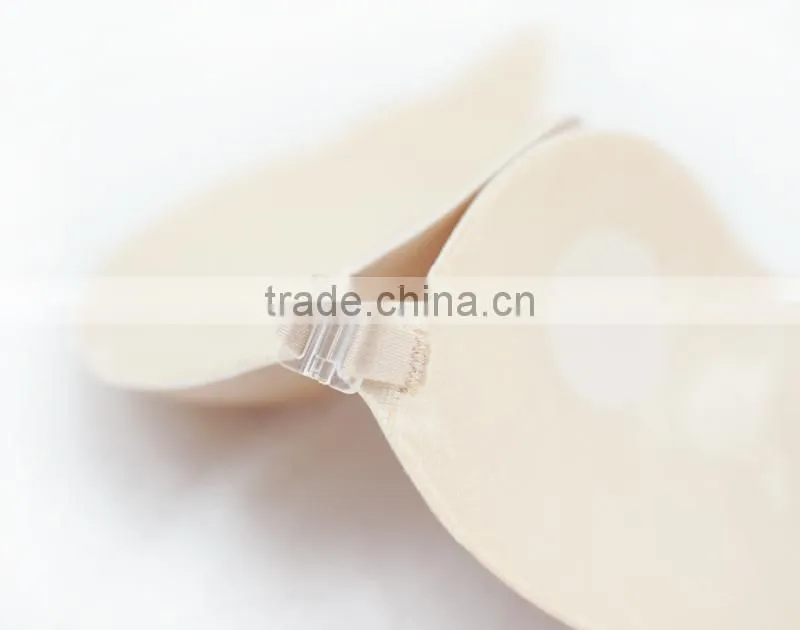 Girl dresses sexy undergarments nude INVISIBLE bra