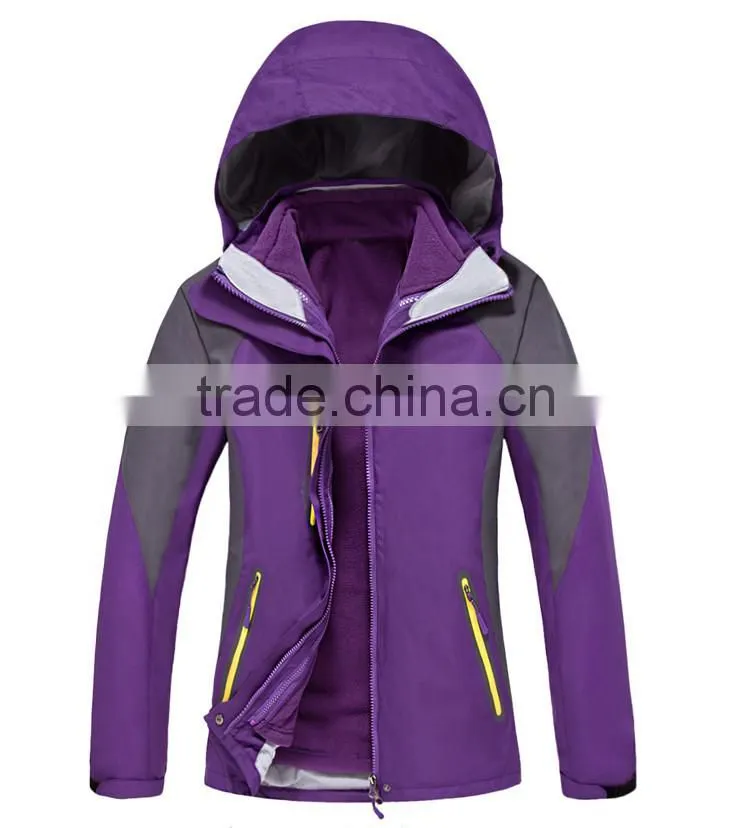 Wholesale Hot Sale Windproof Winter Hooded Softshell Jacket