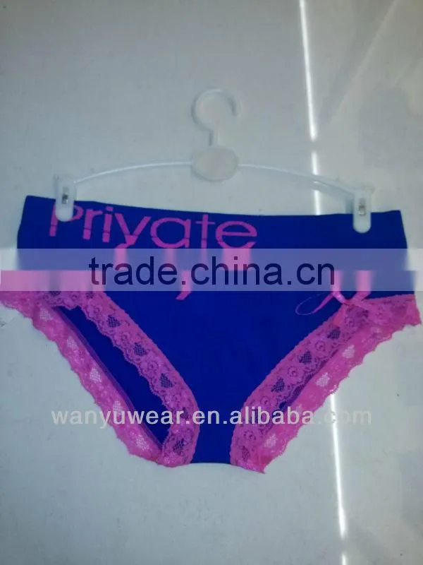 Printing lace brief