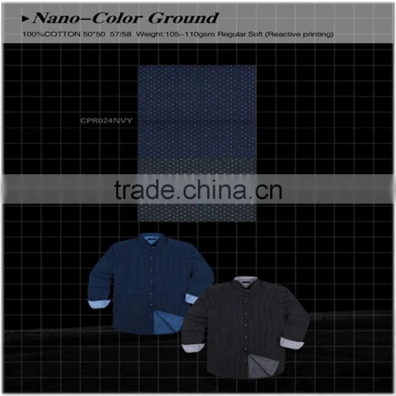 2016 fashion clothing floral digital print Silk Screen Custom Shirt