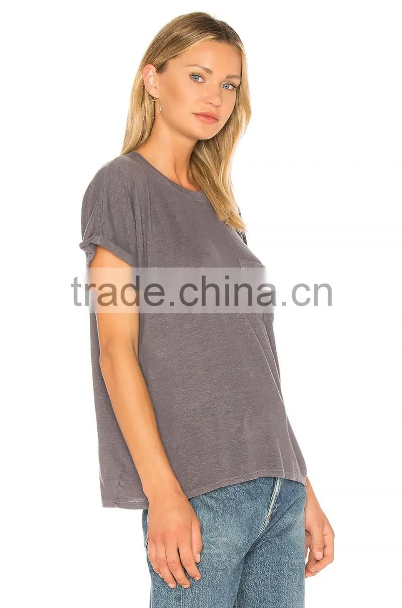 2018 Guangzhou Shandao Garment Manufacture Wholesale Summer Hot Style 160g 100% Cotton Short Sleeve O-Neck T shirt Women