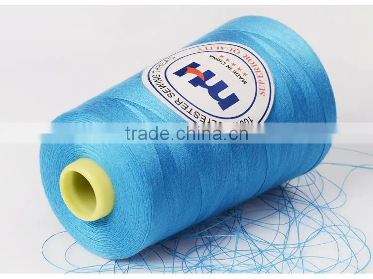 40/2 40s/2 5000yds Dyed 100% spun polyester sewing thread wholesale