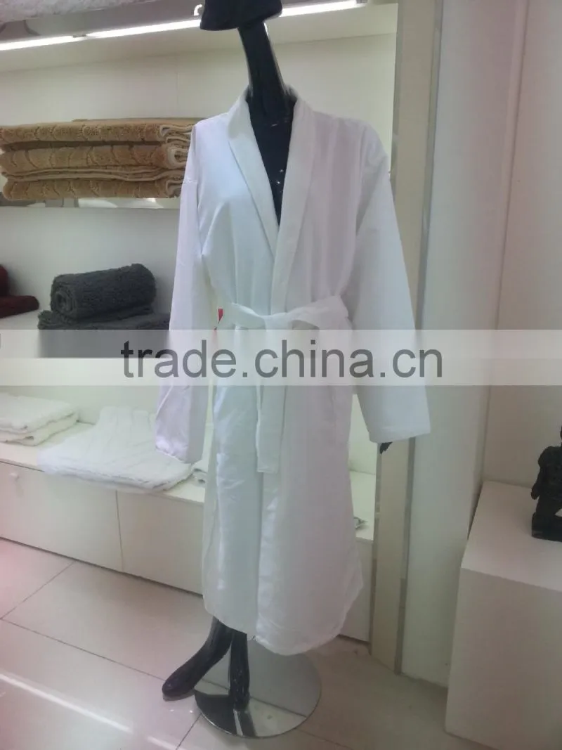 hotel dyed coral Bath gown