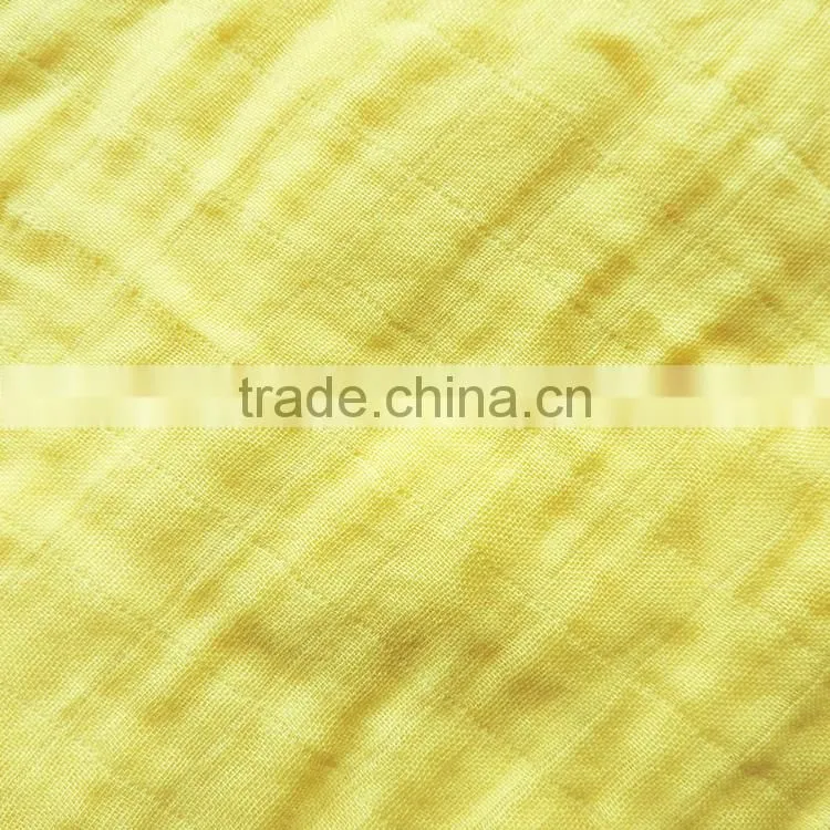 reasonable price double layers muslin cute baby blanket