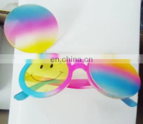 cheap rainbow plastic kid sunglasses
