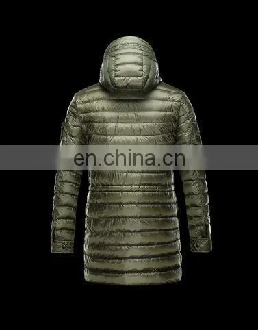 men 100%polyester light down jacket