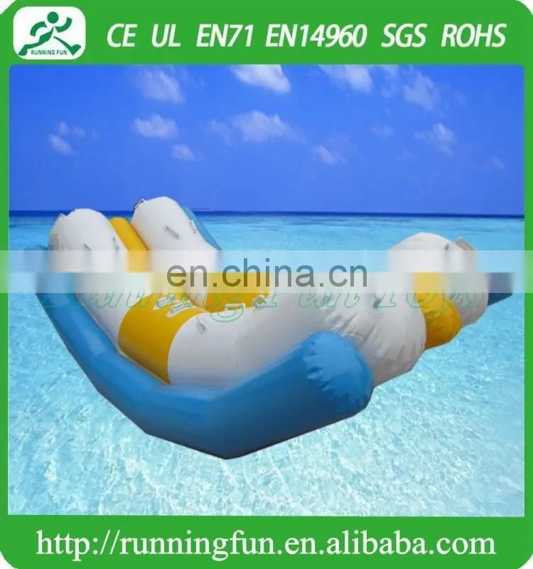 Hot sale seesaw on water, water park equipment