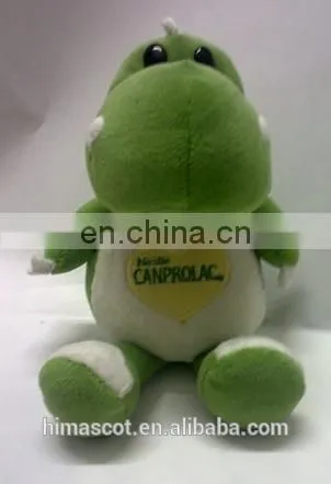 HI CE customized interesting products 2016 animatronic green dinosaur plush doll