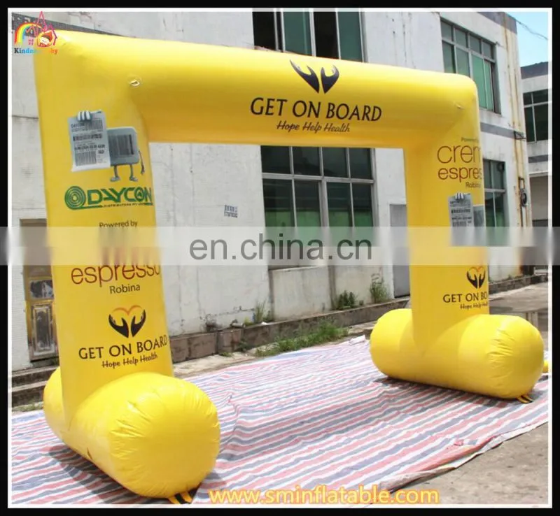 Custom inflatable arch,black advertising archway,cheap inflatable entrance gates for sale