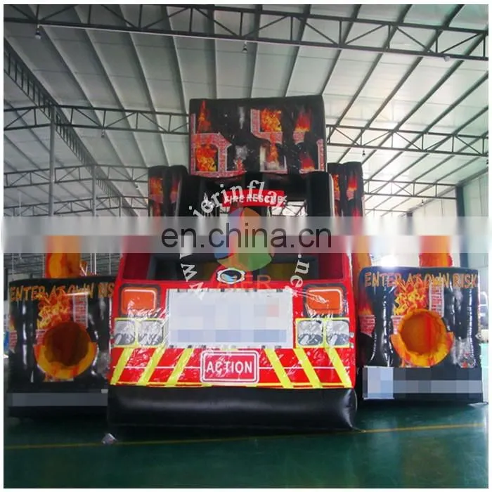 Fire truck Inflatable obstacle course