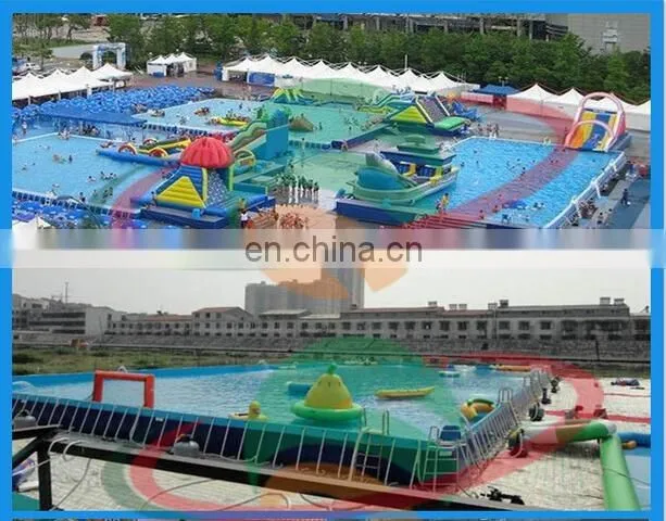 Inflatable Water Tank Metal Frame Pool / Intex Steel Pool