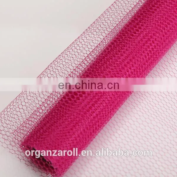 2016 Multicolor Raffia Floral Deco Mesh Popular in European countries