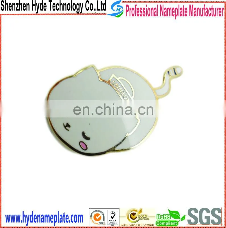 Tag Type and zinc Material metal bag logo