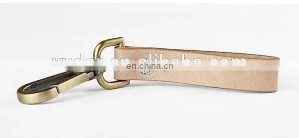 PROMOTIONAL KEYRING FACTORY SALE VINTAGE LEATHER KEYCHAIN