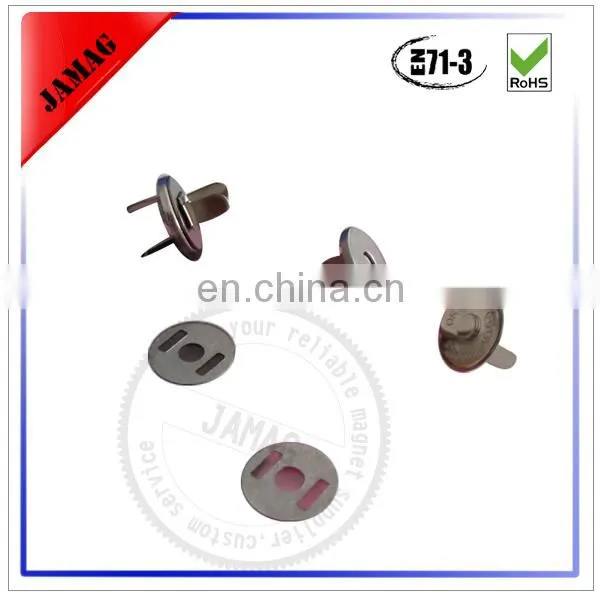 high performance plastic cover sewing magnet button for coats