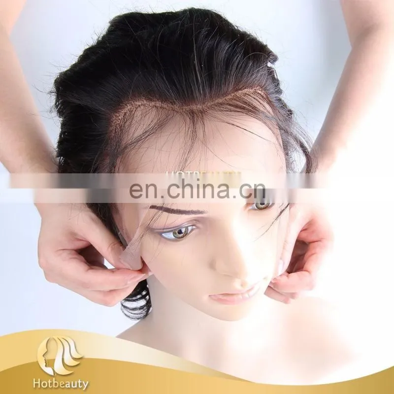 thin skin base real hair frontal system 13x4 lace frontal wig