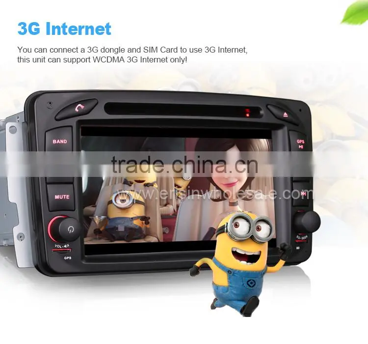 Erisin ES7063B 1 Din 7 inch Bluetooth Car Radio GPS for Mercedes G-Class W463