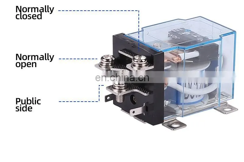 JQX-60F JQX 60F 1Z 60A High power relay electromagnetic relay DC12V DC24V AC220V, power relay