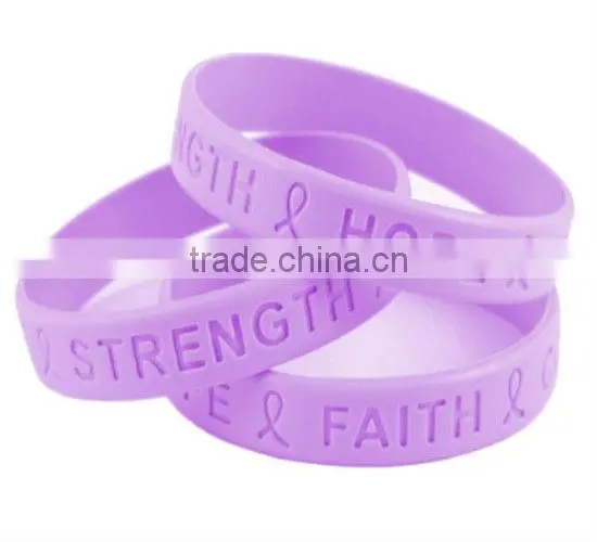fancy silicone bracelet key ring hot selling