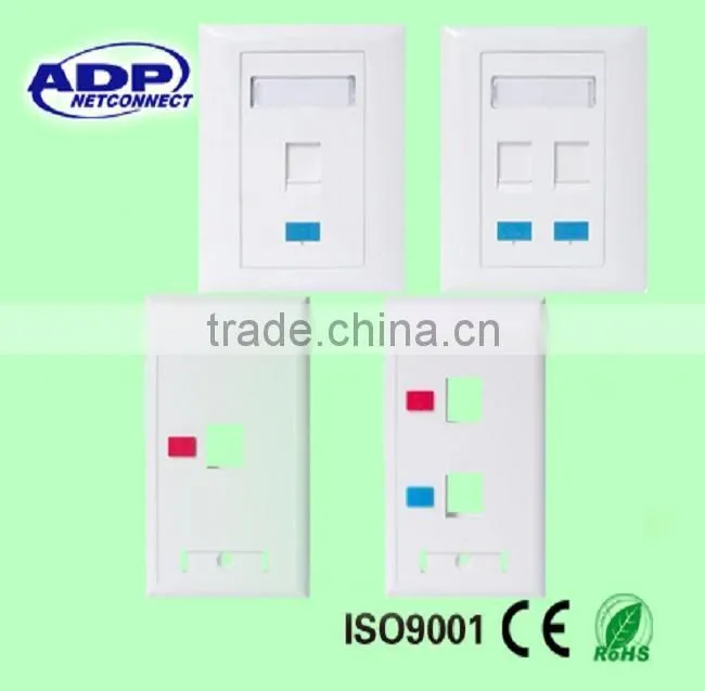 reliable quality wall mount faceplate
