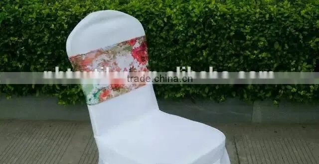 pleated spandex folding chair cover