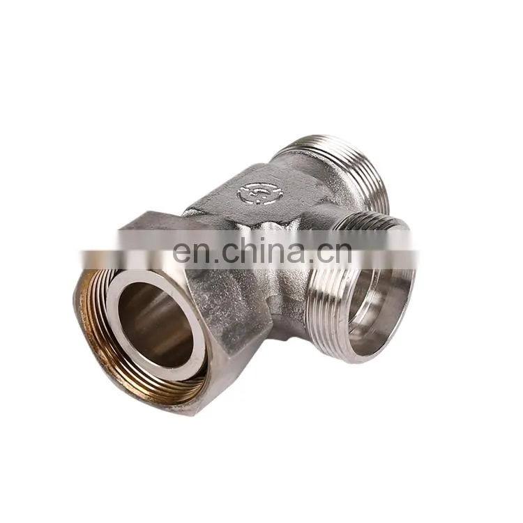 New Style Malleable Iron Tee Pipe Fittings Stainless Steel Connector Fitting Tee for Sale
