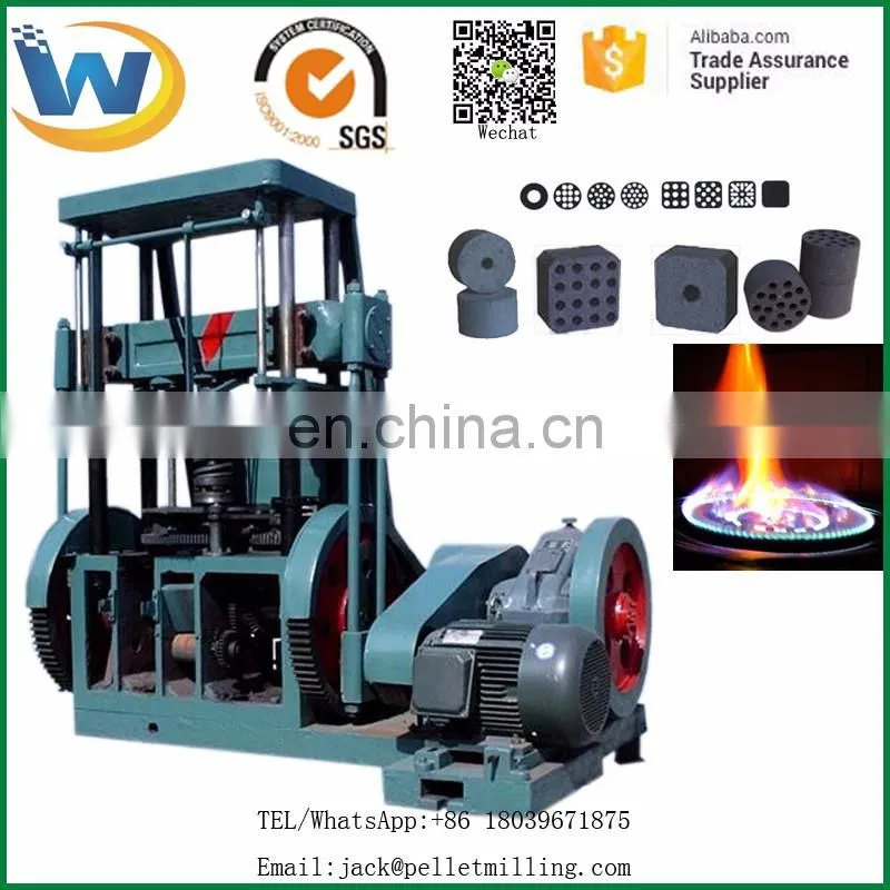 Factory direct sale high quality biomass briquette press manufacturers making machine price