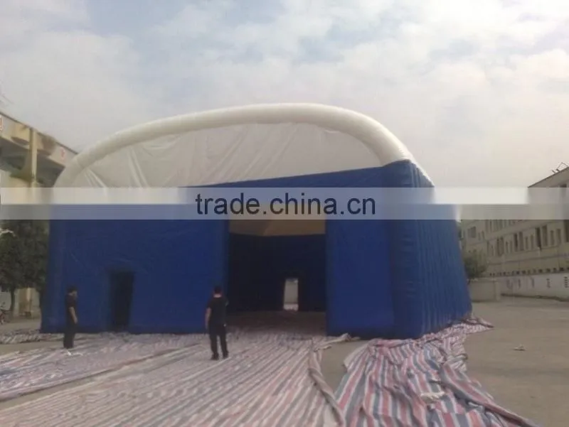 100% New air-sealed Design Giant Inflatable tent inflatable warehouse Dome tent for Sale